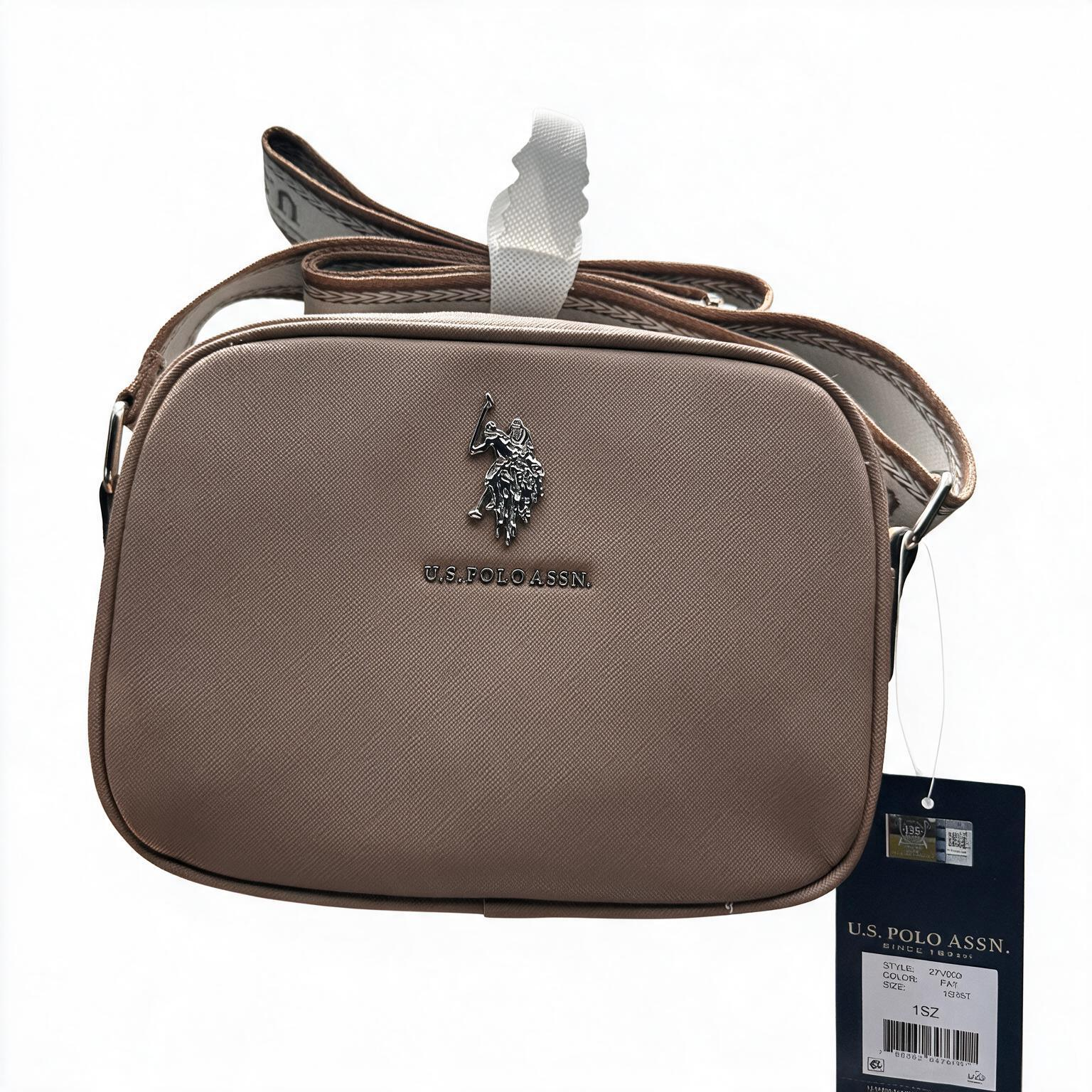 Bolso Crossbody U.S. Polo Assn. Taupe
