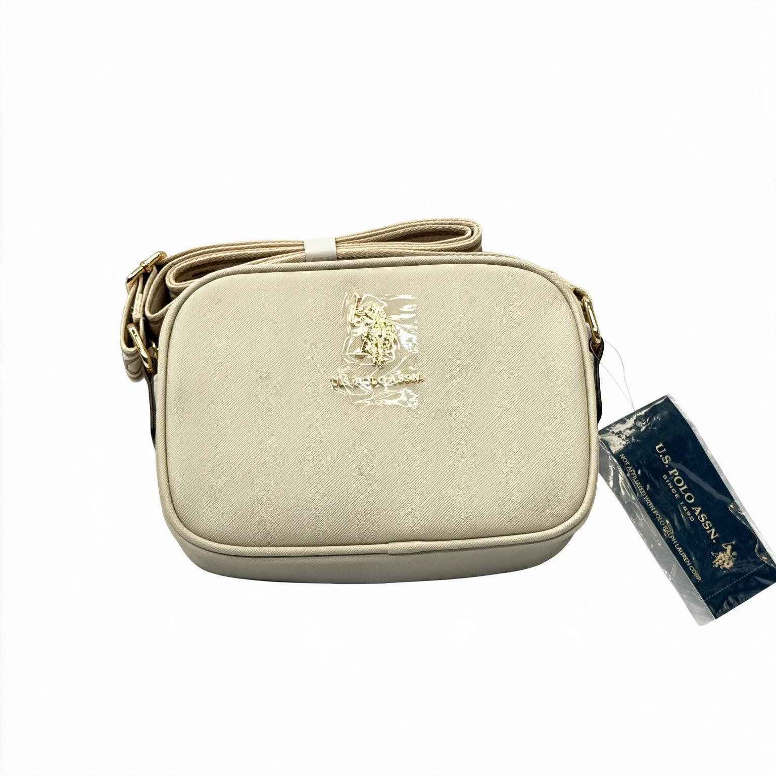 Bolso Crossbody U.S. Polo Assn. Crema