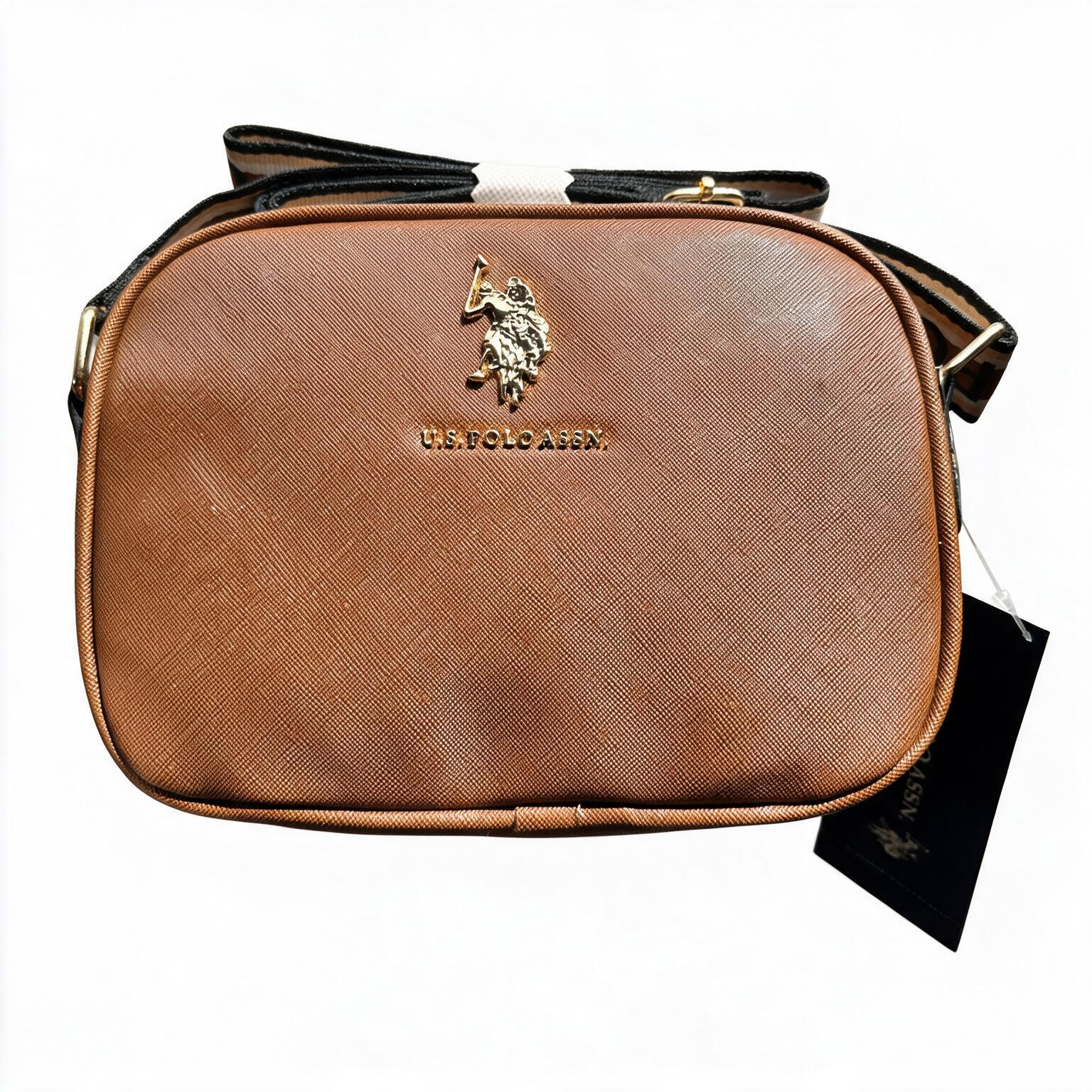 Bolso Crossbody U.S. Polo Assn. Cognac