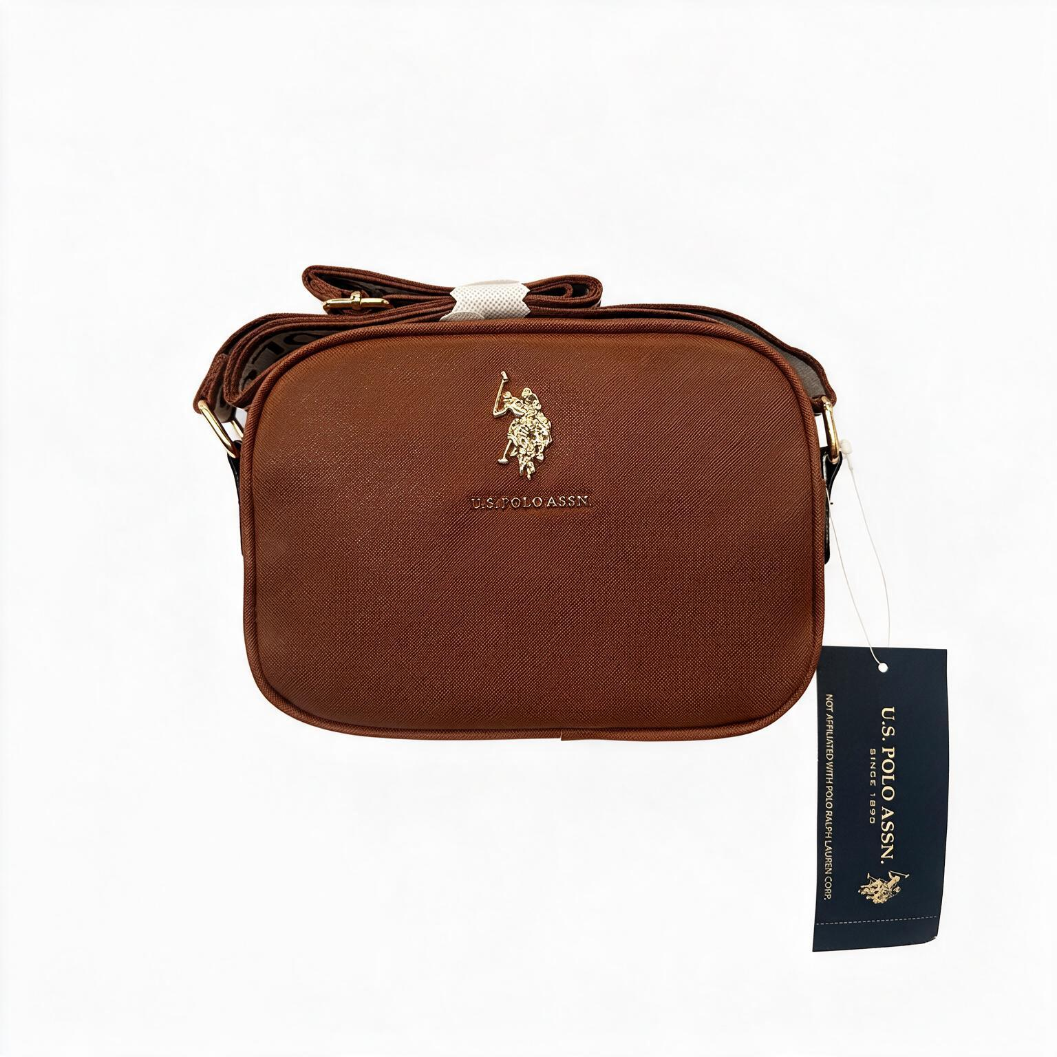 Bolso Crossbody U.S. Polo Assn. Camel